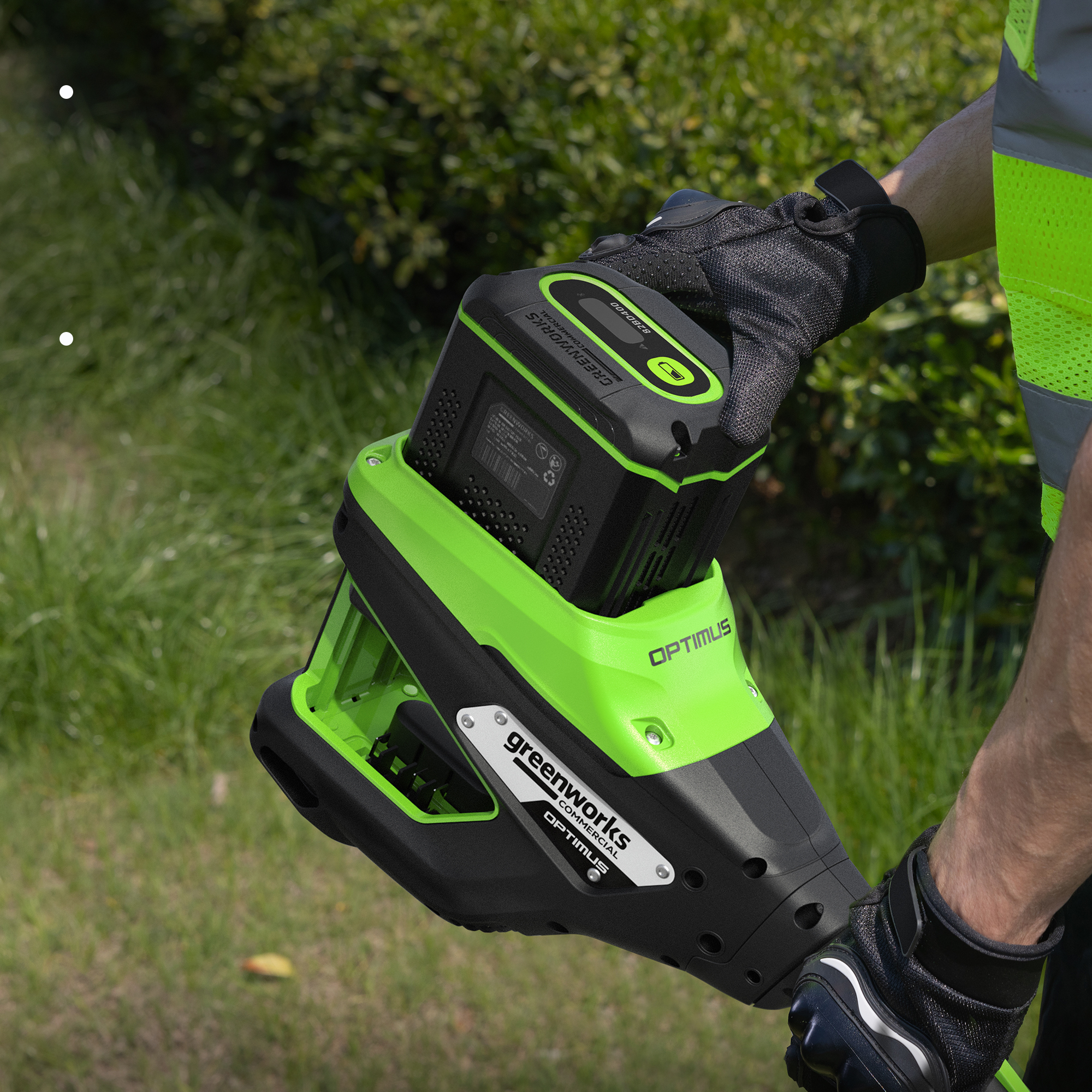 Кусторез телескопический аккумуляторный 51 см Greenworks 82V PH662T 2301607, бесщёточный, без АКБ и ЗУ