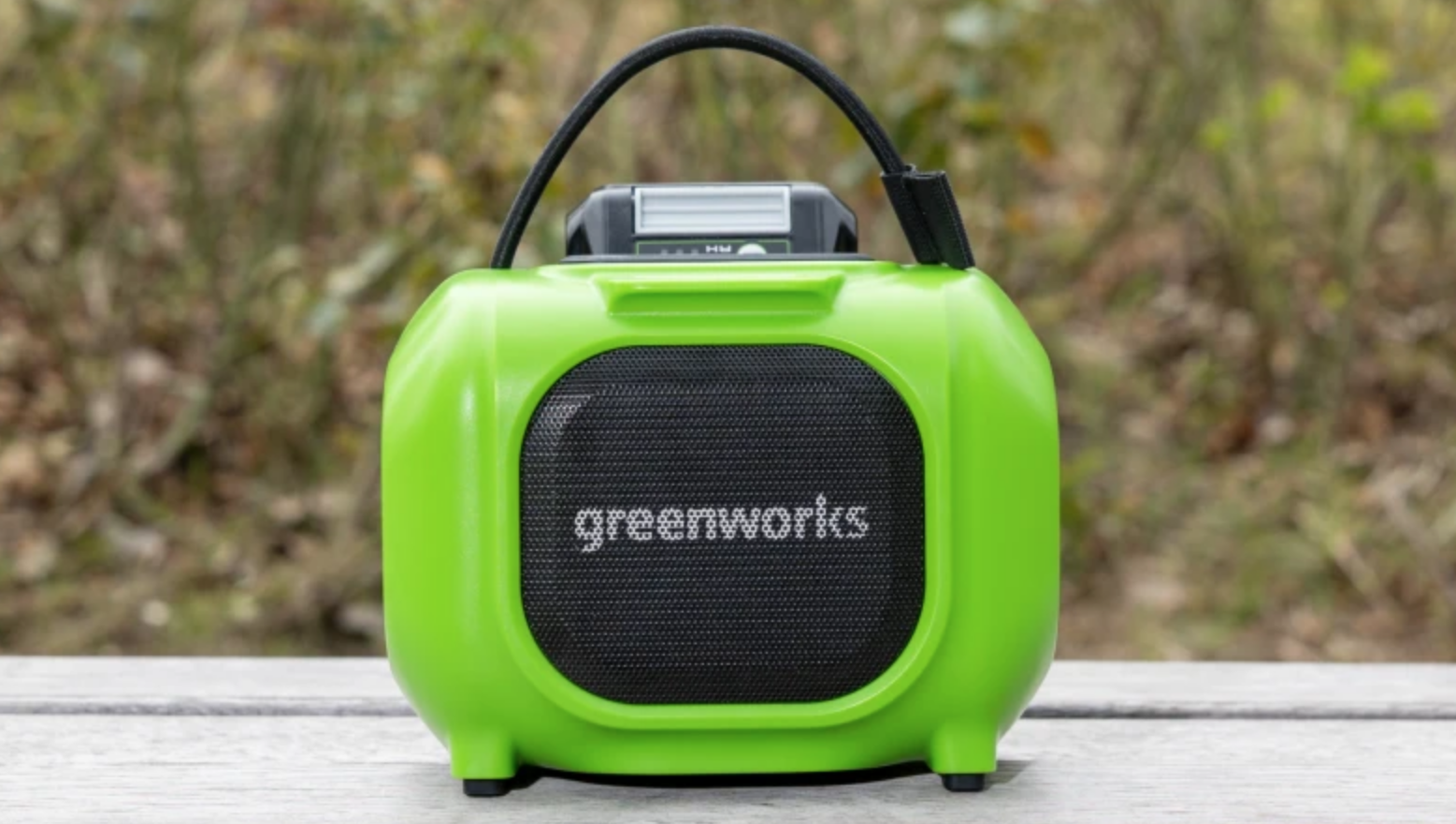 Беспроводная акустическая система аккумуляторная Greenworks 24V/220V GPT-MNBS 3503107, без АКБ и ЗУ