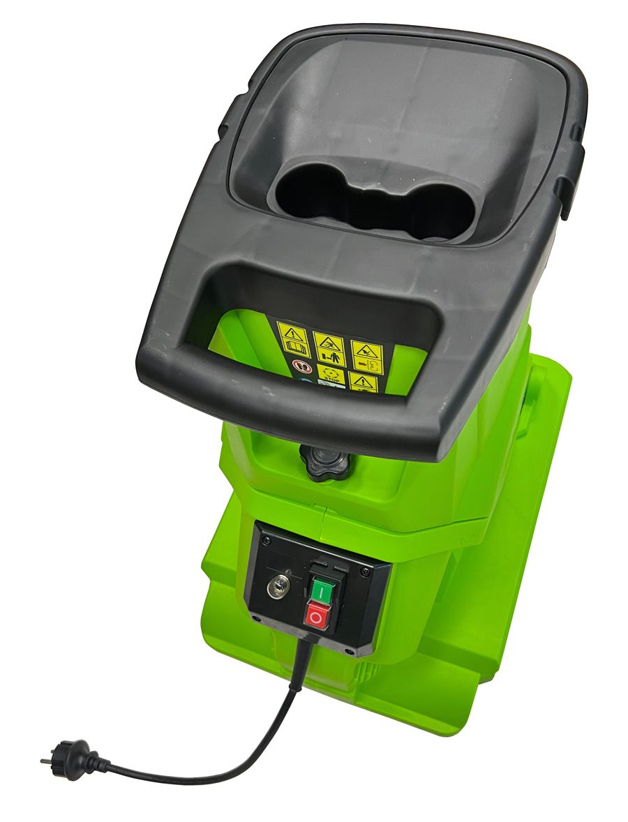 Измельчитель с ящиком электрический Greenworks 230V GACSB 2500W 2206707