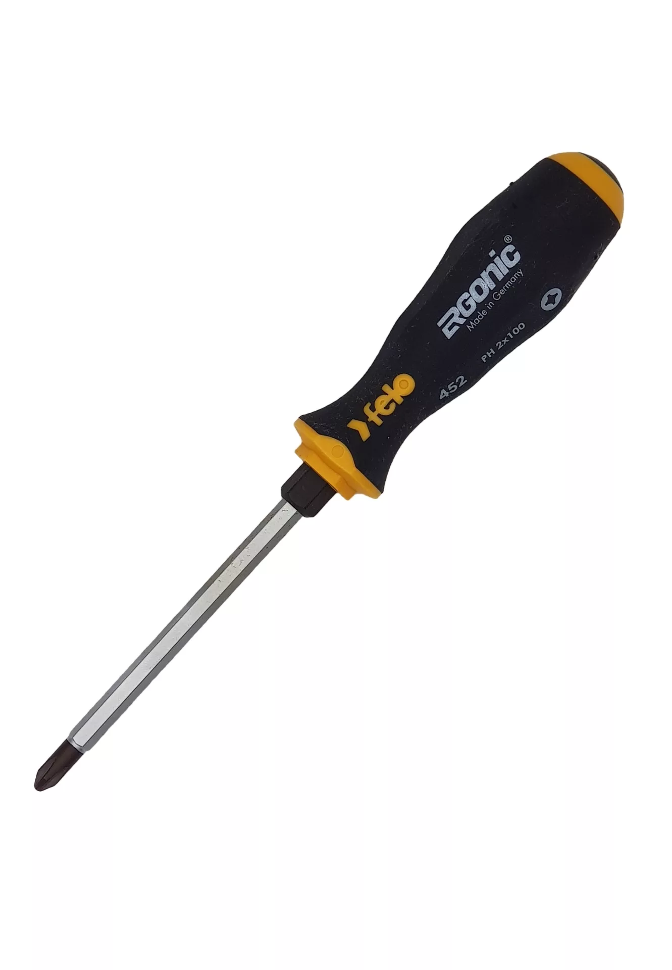 Отвертка Ergonic крестовая ударная PH 2X100 FELO 45220340