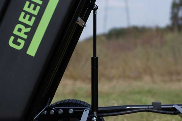 Садовая тележка самоходная Greenworks 106 л 82V 82GC 7400607, бесщёточная, без АКБ и ЗУ