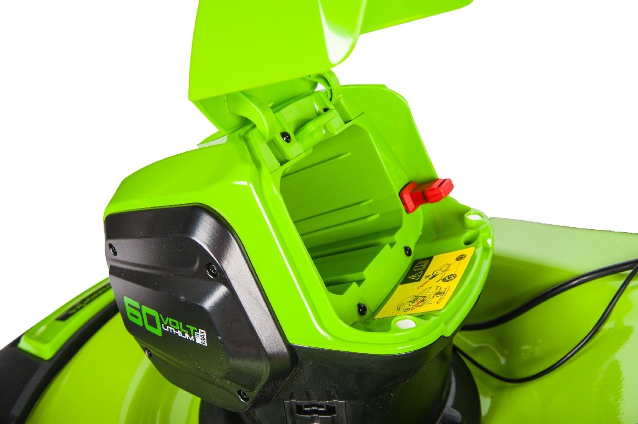 Газонокосилка самоходная аккумуляторная Greenworks 51 см 60V GD60LM51SP, бесщёточная, без АКБ и ЗУ