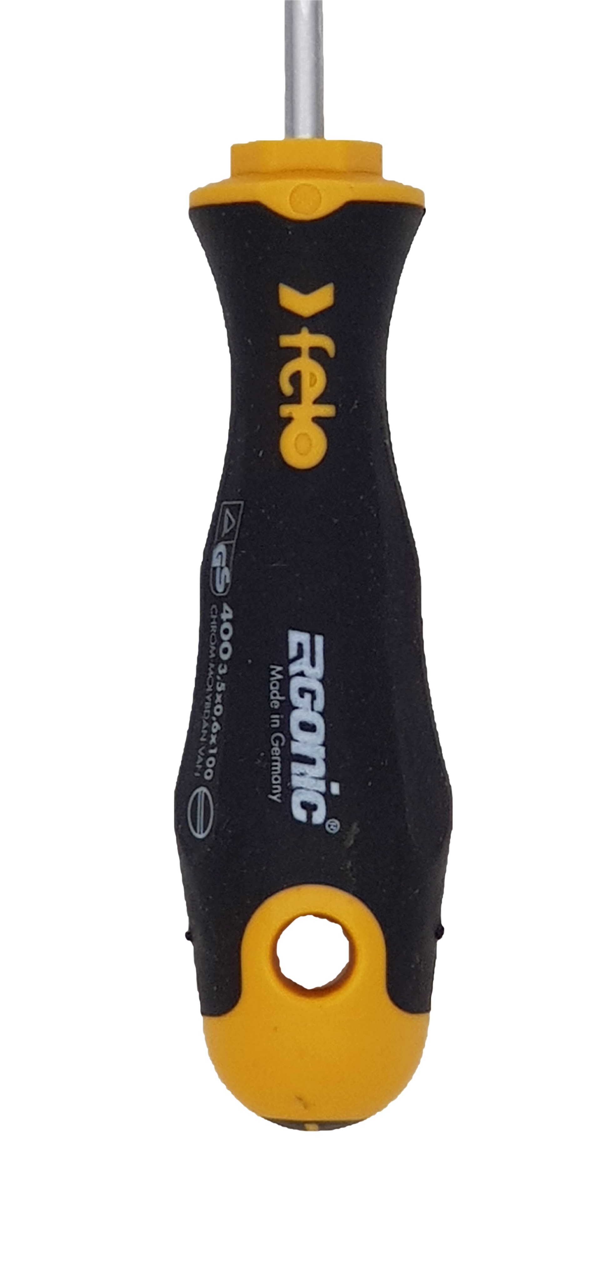 Отвёртка серия 400 Ergonic, SL3,5х0,6х100 FELO 400 353 10