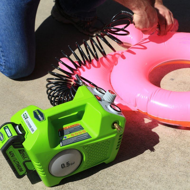 Компрессор аккумуляторный Greenworks 40V G40AC