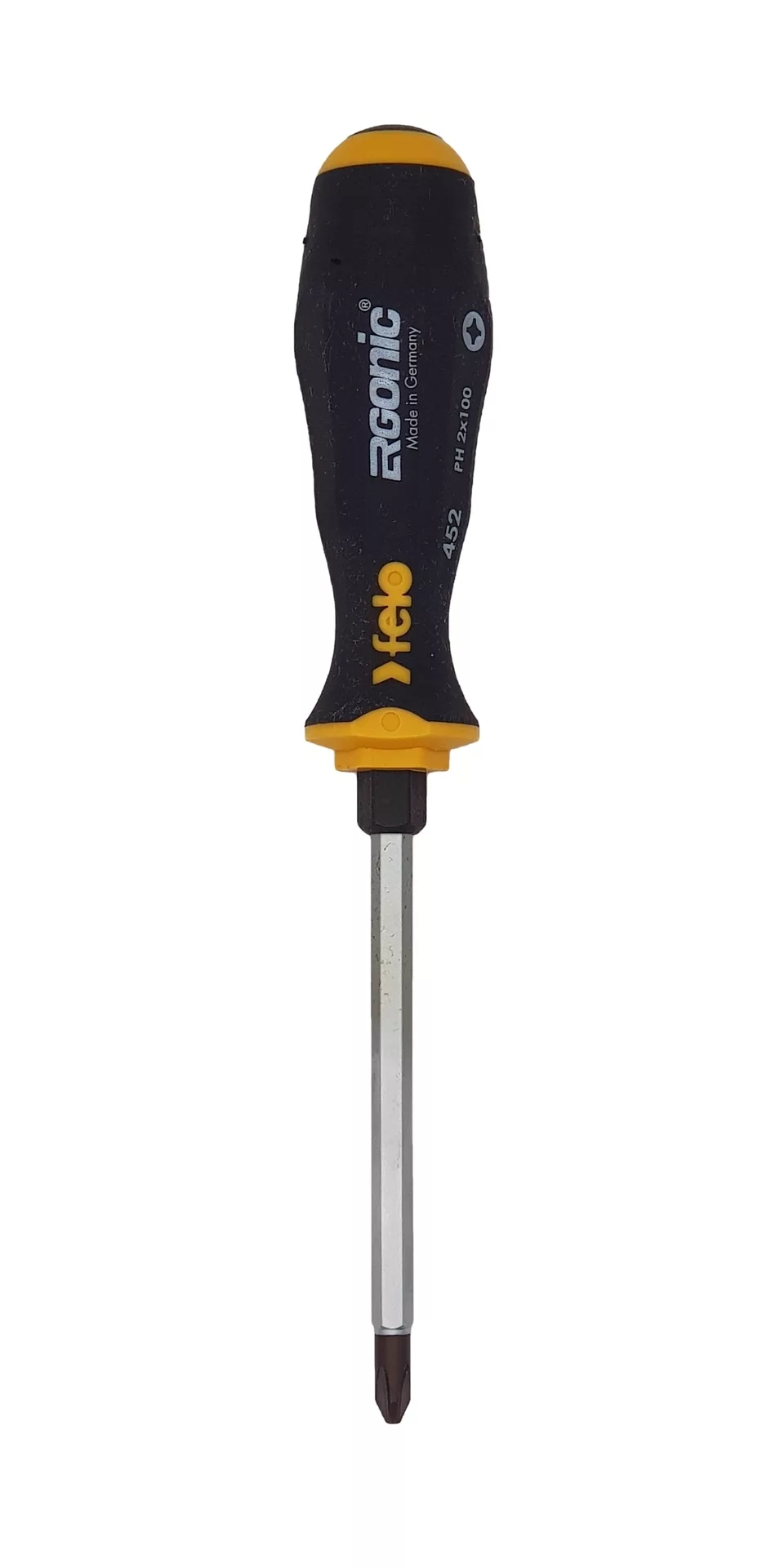 Отвертка Ergonic крестовая ударная PH 2X100 FELO 45220340