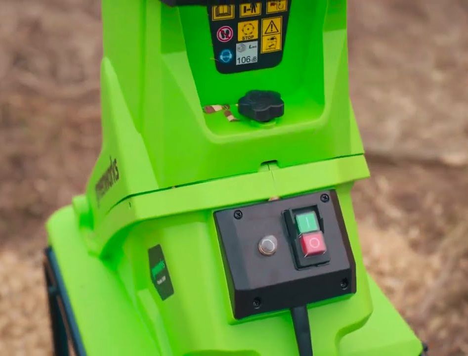 Измельчитель с ящиком электрический Greenworks 230V GACSB 2500W 2206707