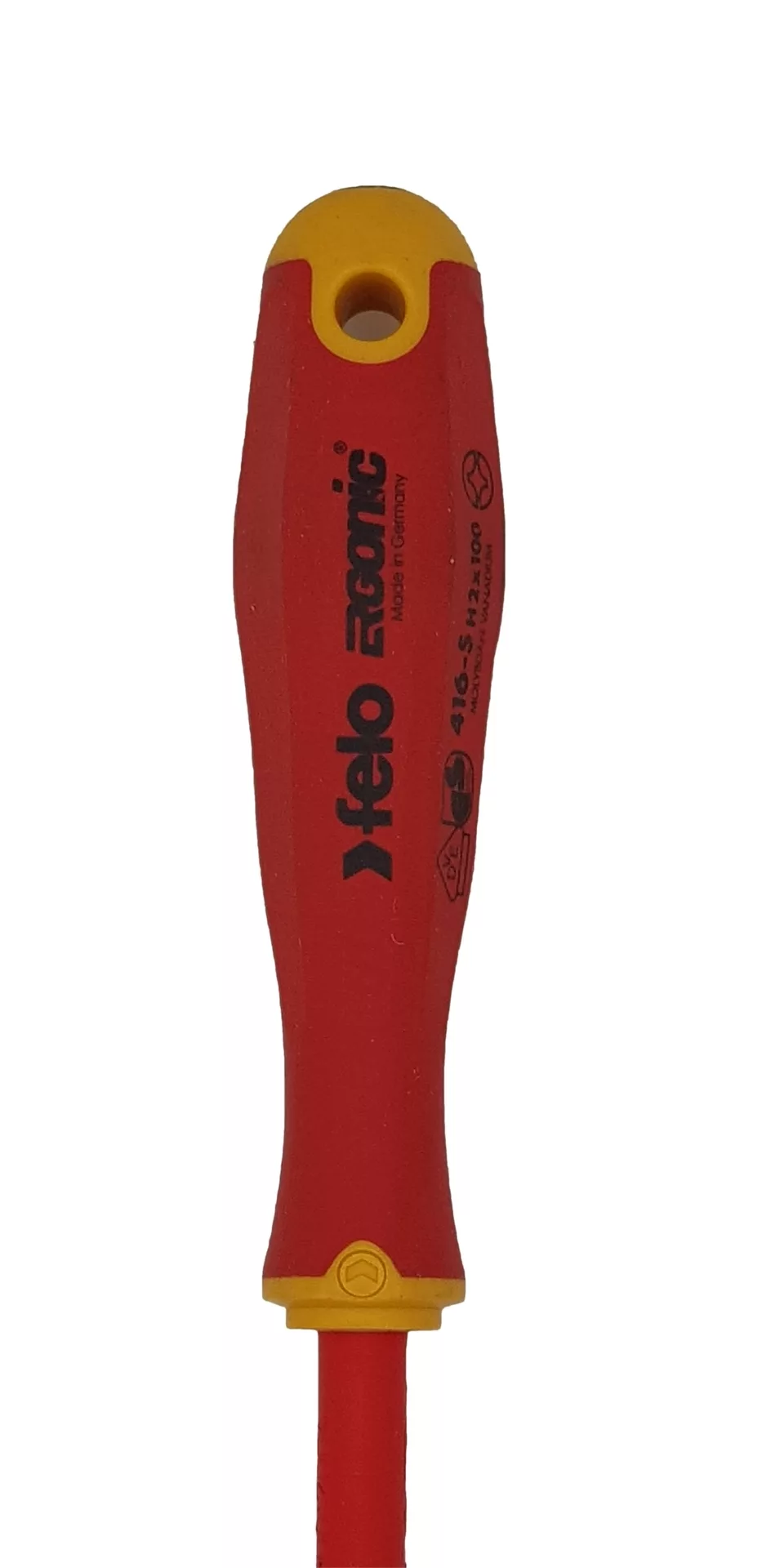 Отвертка диэлектрическая PH 2 +/- E-Slim Ergonic FELO 416 293 90