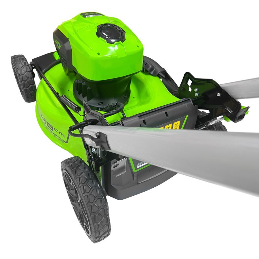 Газонокосилка аккумуляторная самоходная Greenworks 48 см 40V GD40LM48SP 2517407, бесщёточная, без АКБ и ЗУ