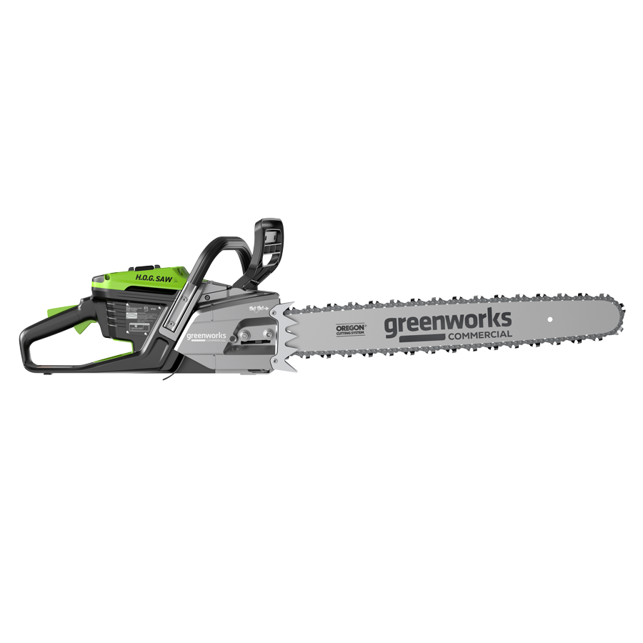 Пила цепная 51 см (5 кВт) аккумуляторная Greenworks 82V OCS800 2009707, бесщёточная, без АКБ и ЗУ