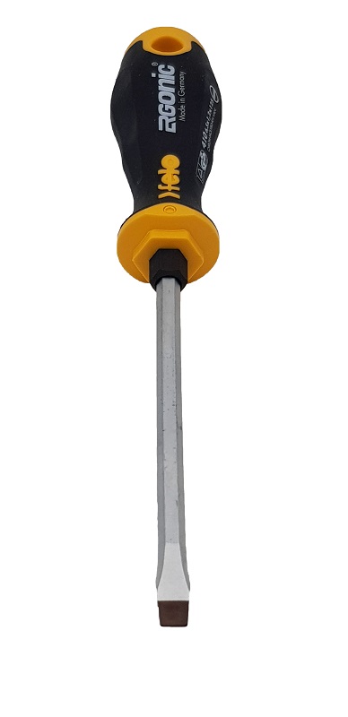 Отвёртка серия 410 Ergonic, SL6,5 с шестигранником FELO 410 654 40