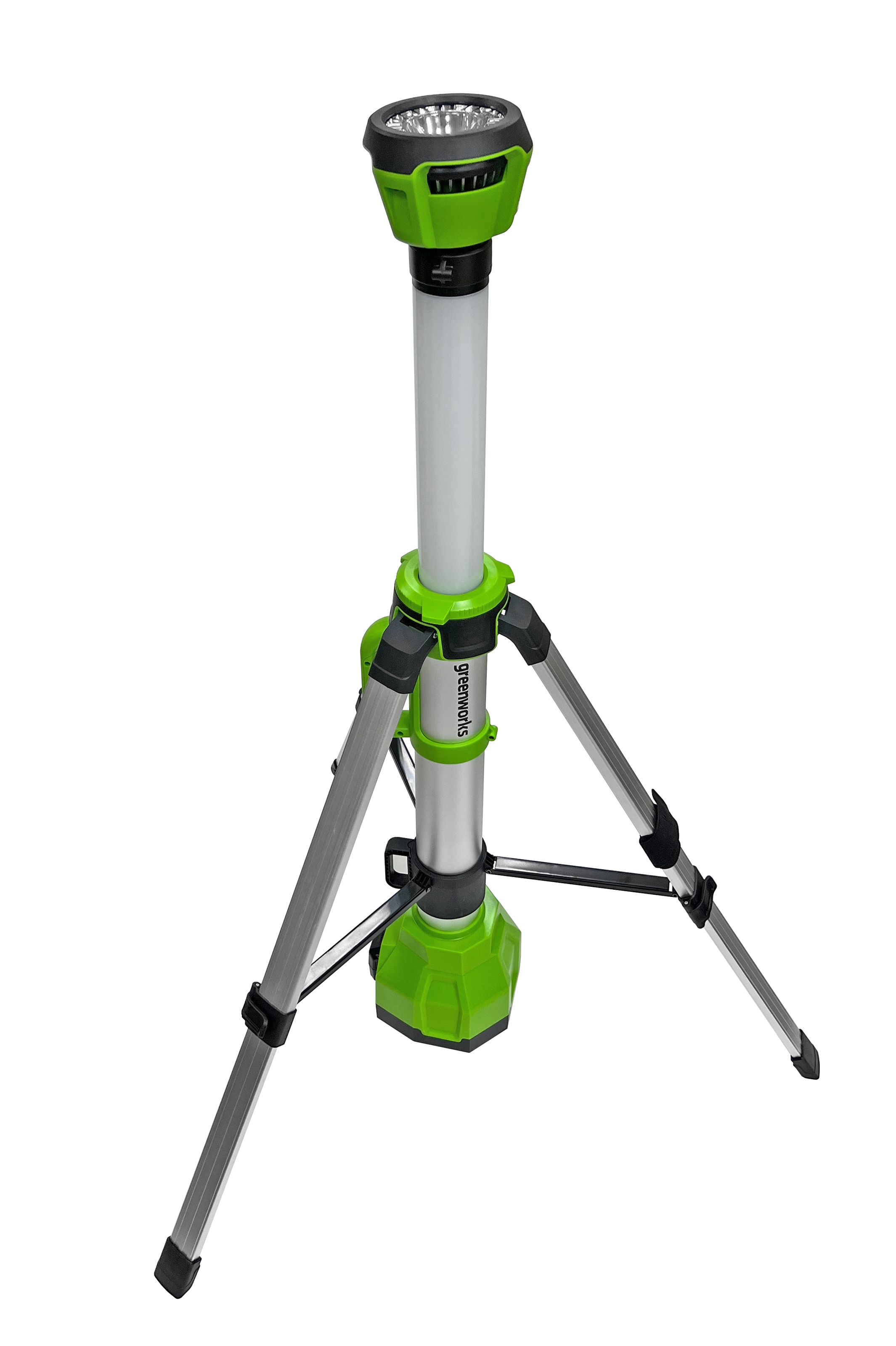 Мачта светодиодная осветительная 2-в-1 (2200 лм) аккумуляторная Greenworks 24V 3401107, без АКБ и ЗУ