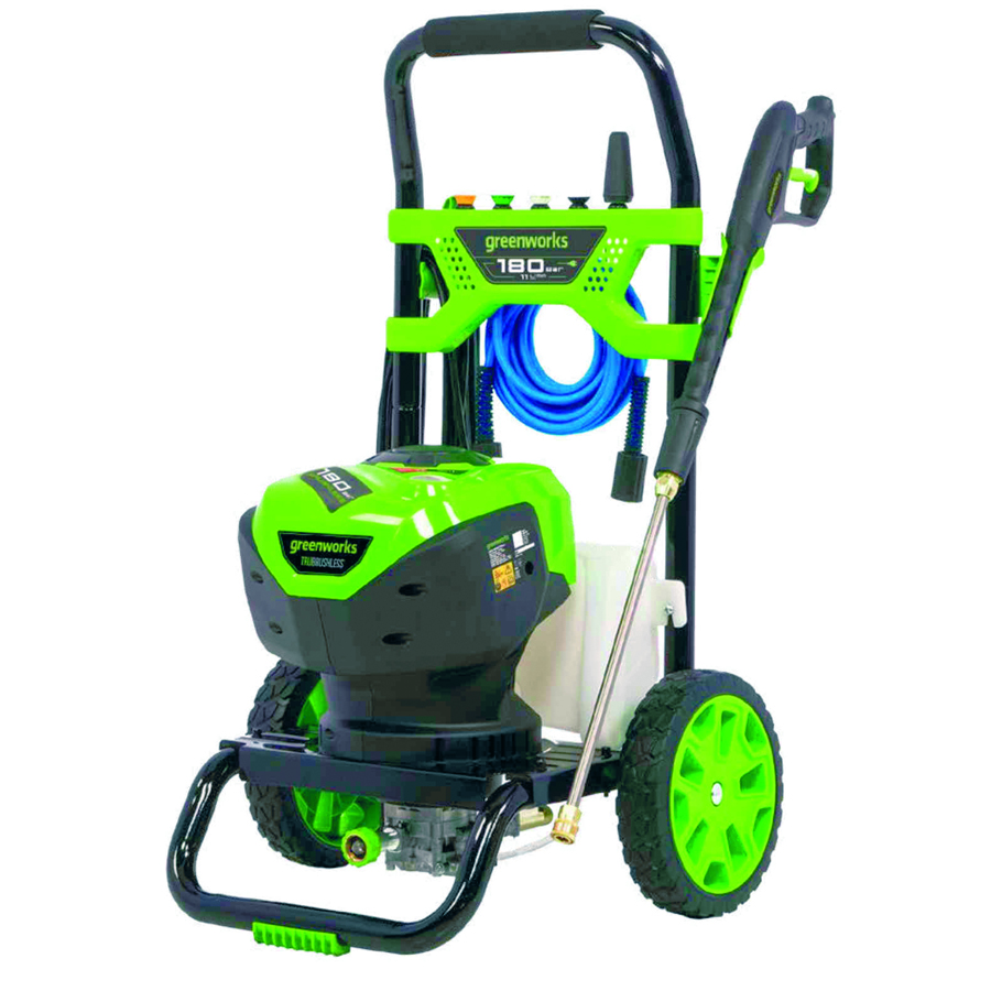 Мойка высокого давления Greenworks 180 бар GDPW-Semi-P15 5106007