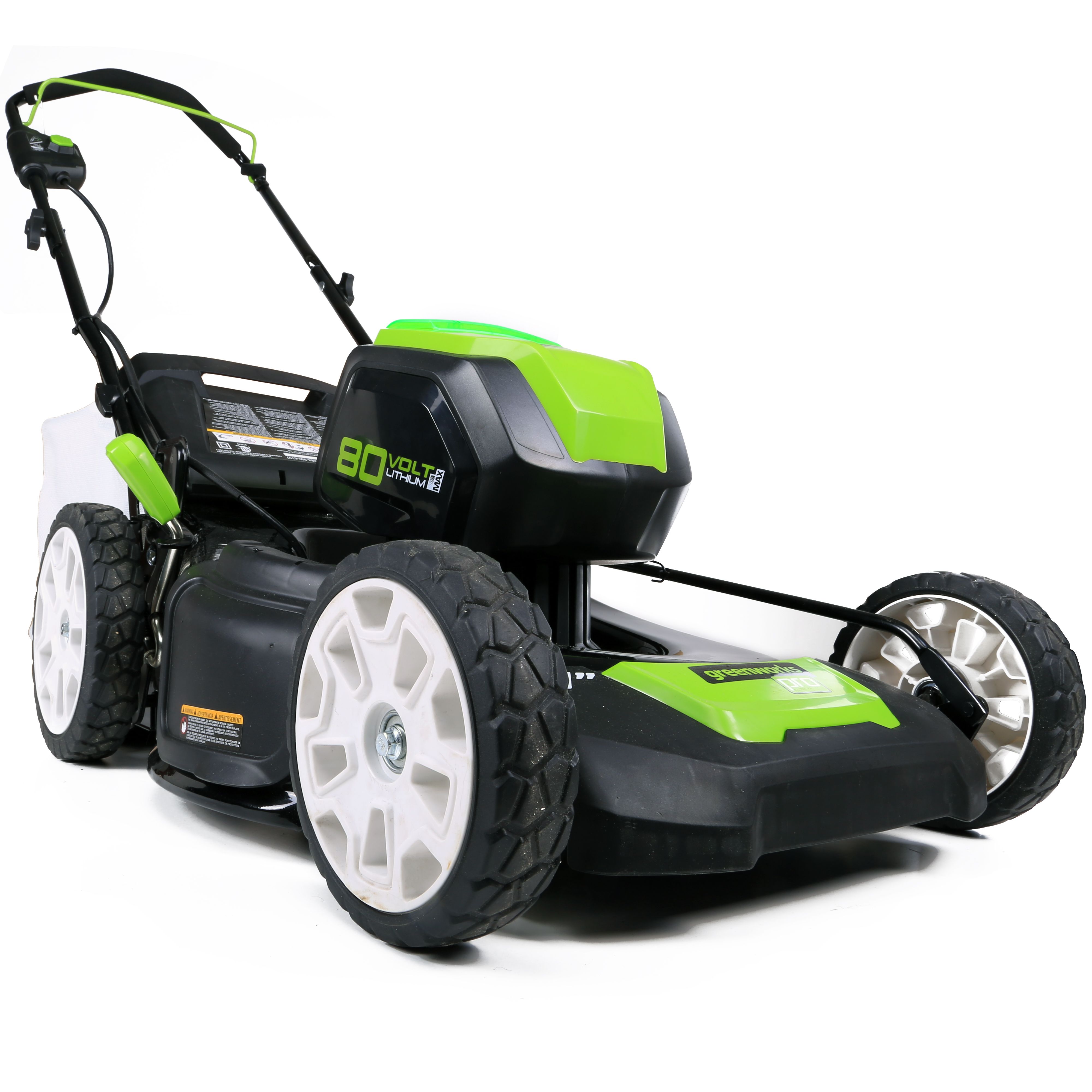Газонокосилка аккумуляторная Greenworks 46 см 80V, бeсщёточная, без АКБ и ЗУ
