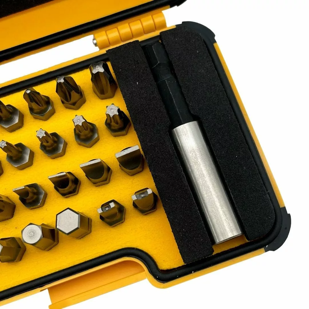 Felo Набор бит SL/PZ/PH/HEX/Tx с рукояткой ERGONIC  и битодержателем в кейсе, 30 шт 02073006