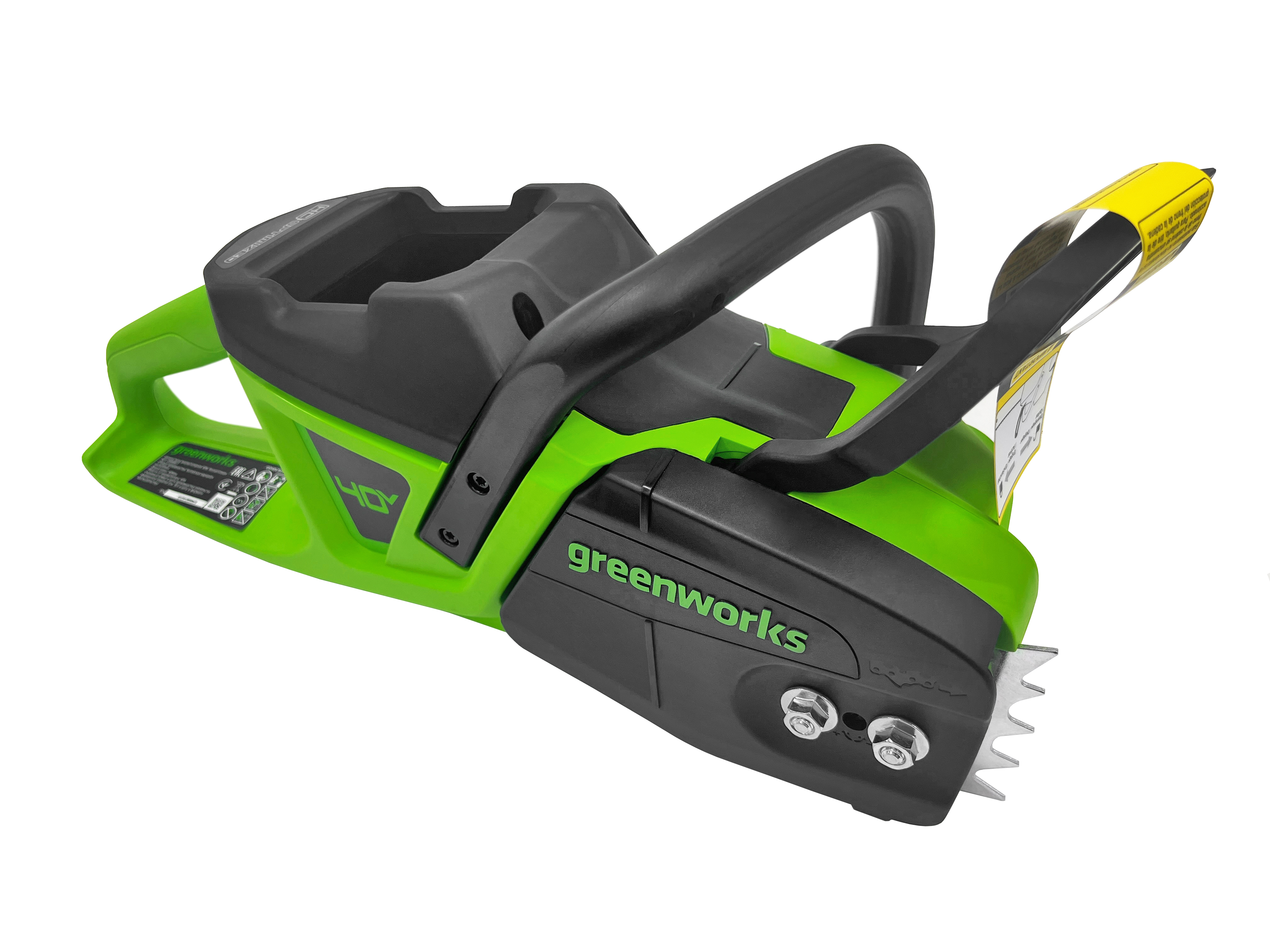 Пила аккумуляторная цепная Greenworks 40 см 40V GD40CS20X 2008807, 2 кВт, бесщёточная, без АКБ и ЗУ