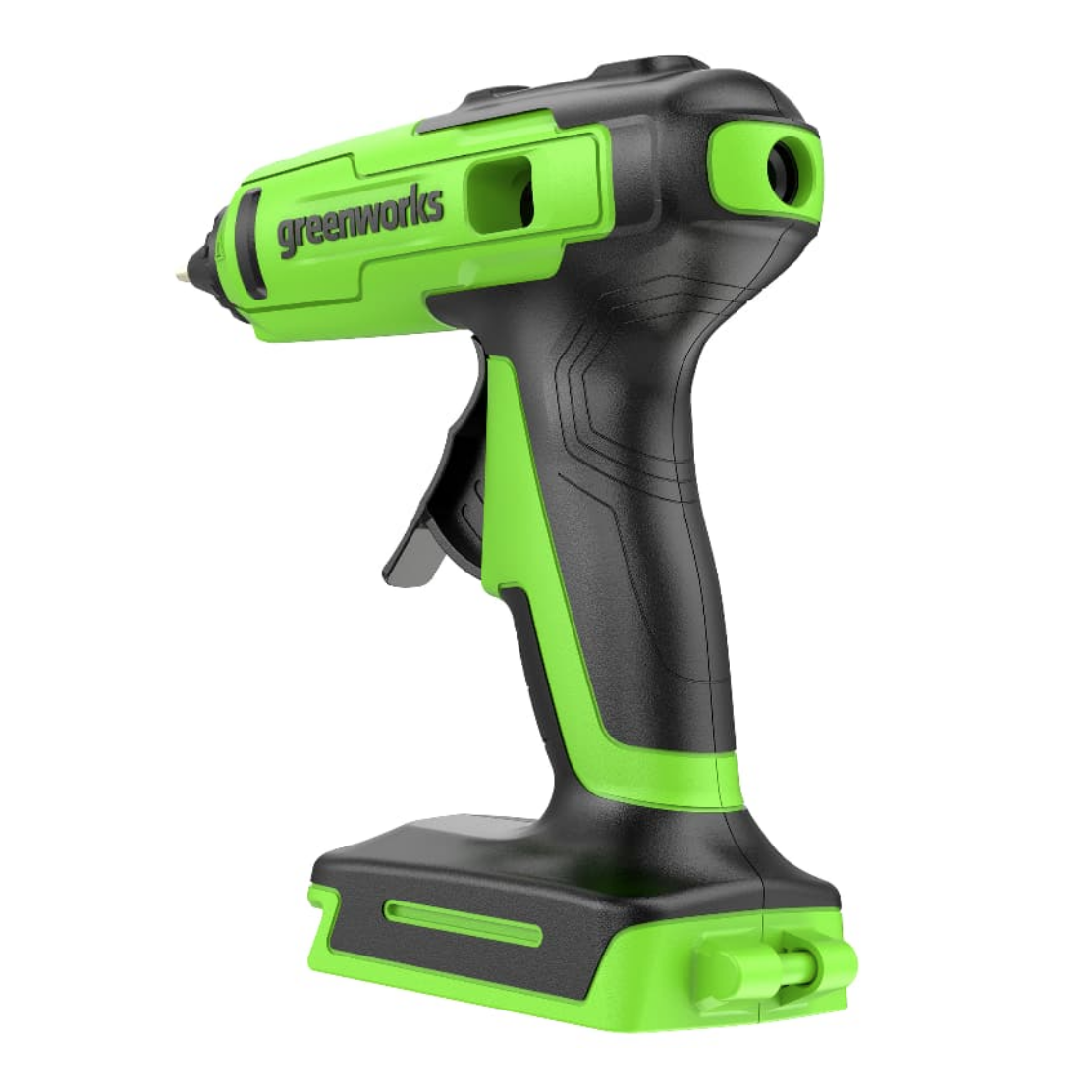 Клеевой пистолет аккумуляторный Greenworks G24GLG 24V 3502207, без АКБ и ЗУ