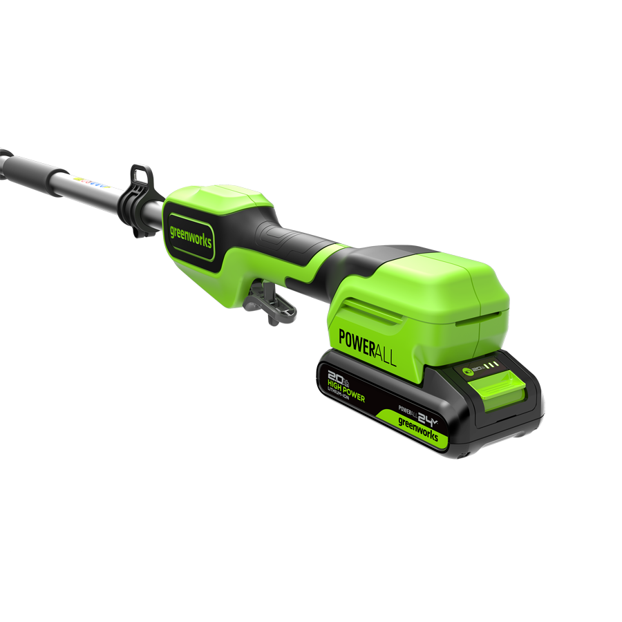 Кусторез штанговый аккумуляторный 51 см Greenworks 24V G24PH511 2301907, без АКБ и ЗУ