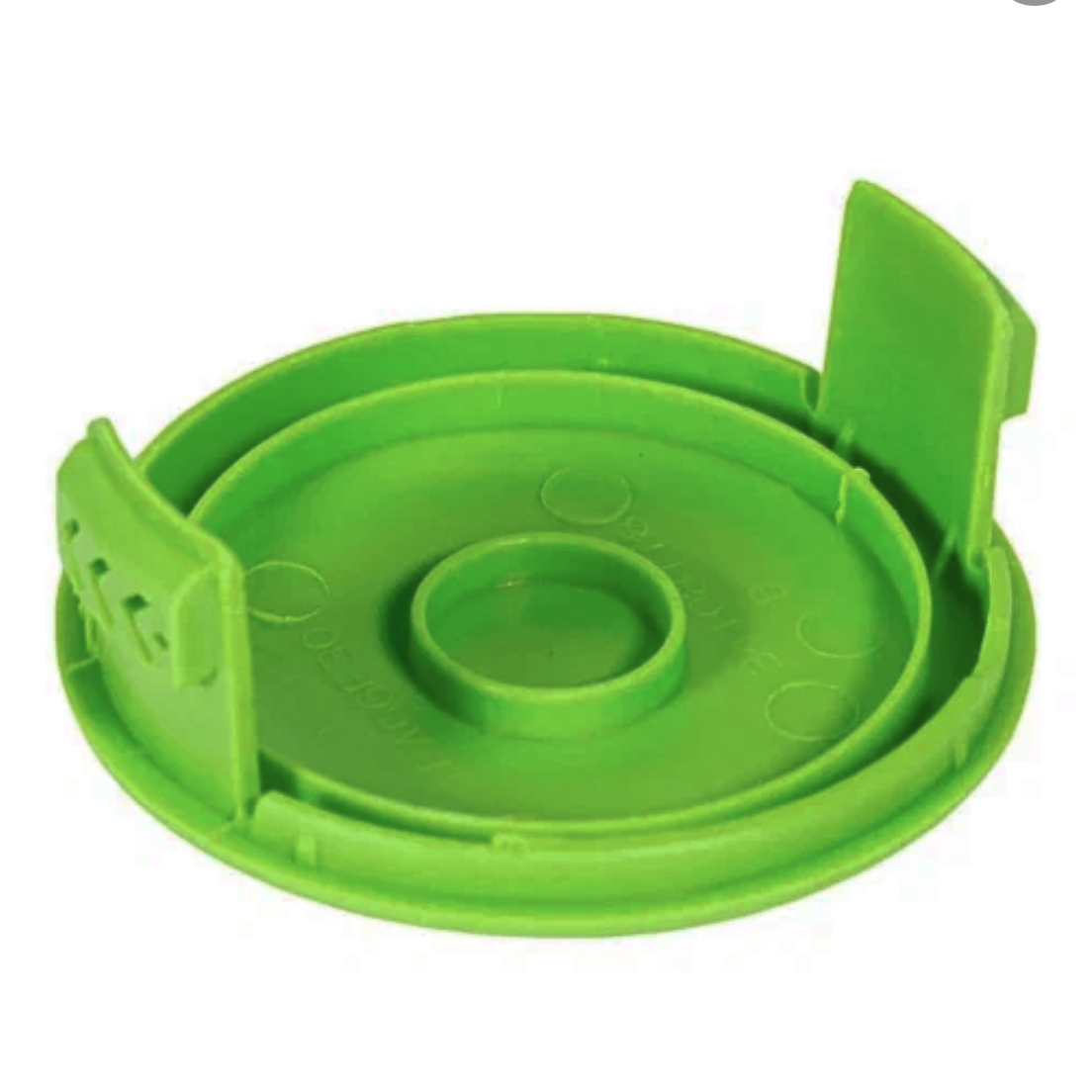 Крышка шпули пластиковая зеленая 2907907 для триммеров Greenworks GST5033M 500W Deluxe, GST5033 500W Basic