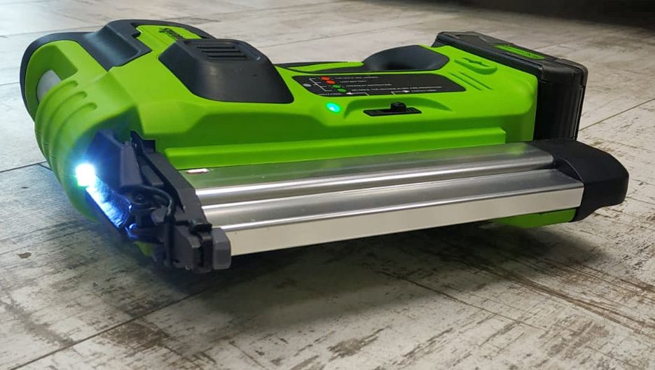 Гвоздезабивной пистолет (нейлер) аккумуляторный Greenworks 24V GD24BN 3400707, бесщёточный, без АКБ и ЗУ