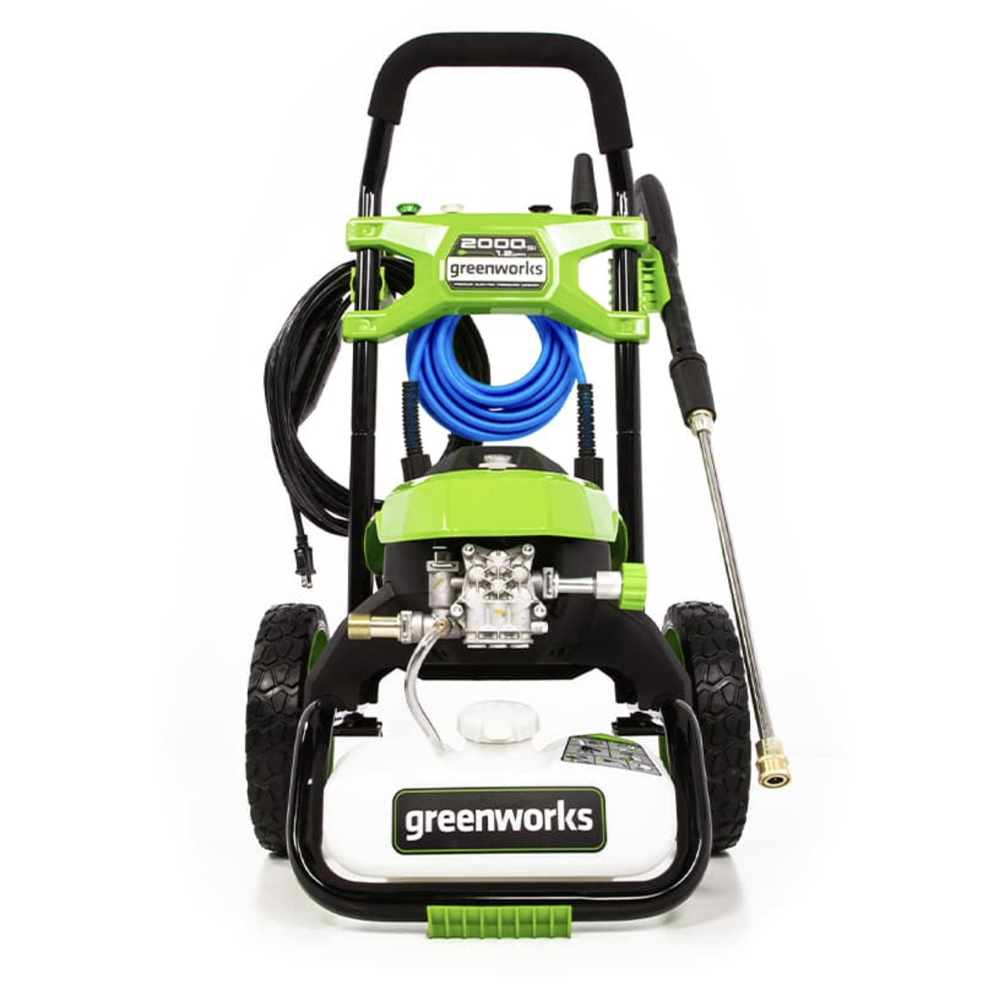 Мойка высокого давления 140 бар 1800 Вт электрическая Greenworks GHP2000 5105507