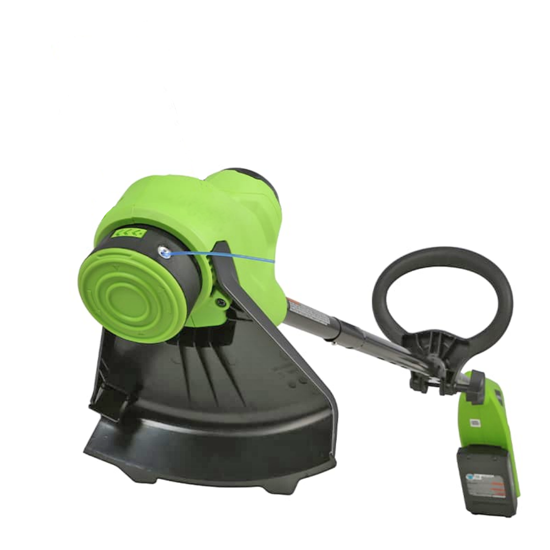 Триммер аккумуляторный Greenworks 25 см 24V G24LT25 2107207, с АКБ на 2 А*ч и ЗУ