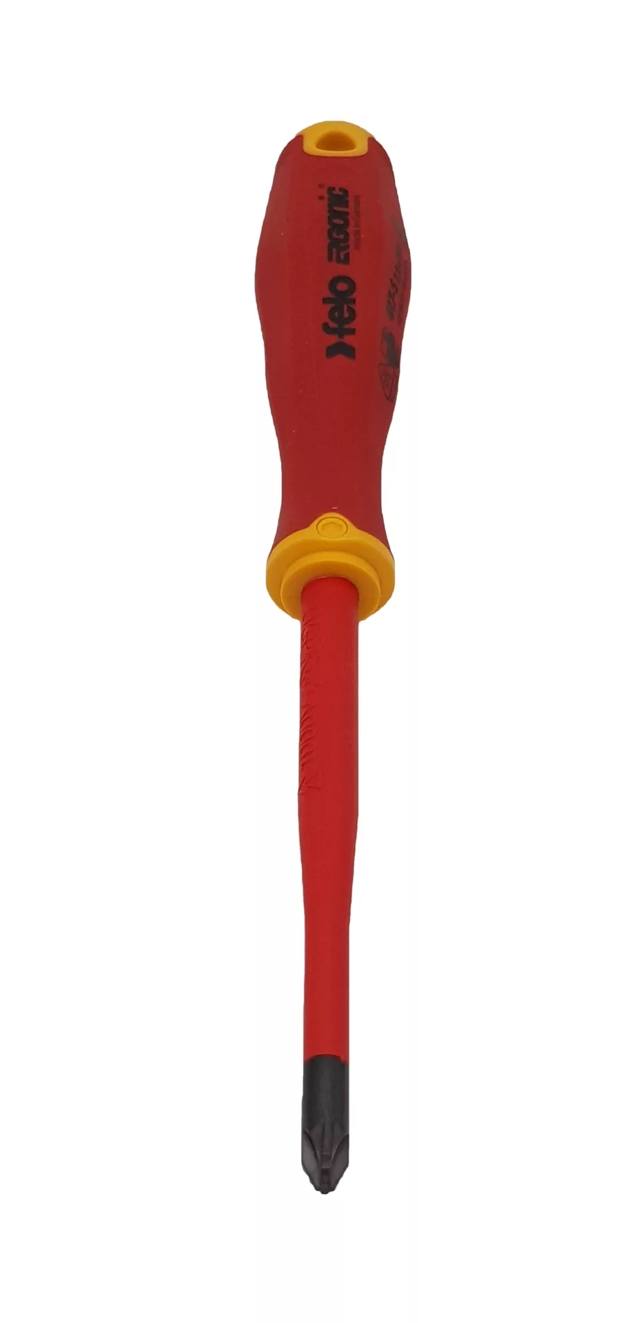 Отвёртка SLIM ERGONIC диэлектр., серия 417, +/- Z 2x100 FELO 417 293 90