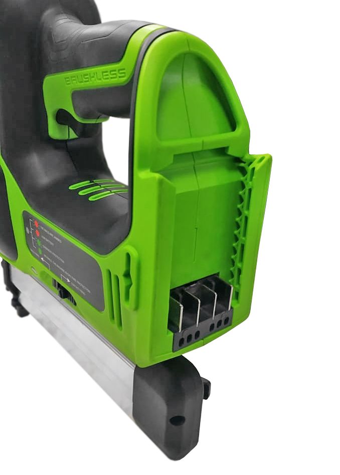 Гвоздезабивной пистолет (нейлер) аккумуляторный Greenworks 24V GD24BN 3400707, бесщёточный, без АКБ и ЗУ