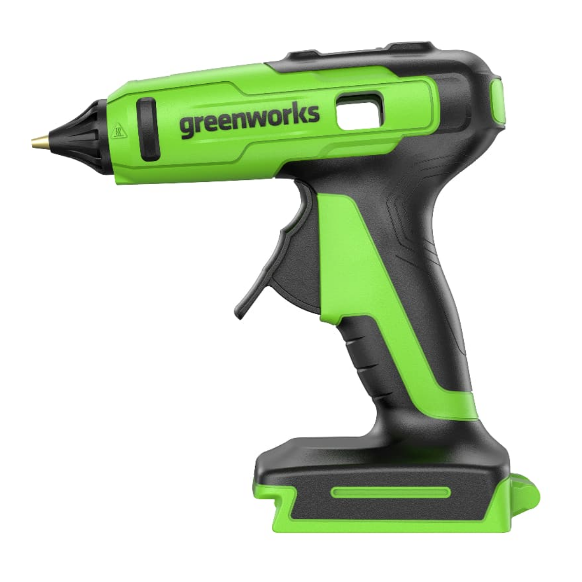 Клеевой пистолет аккумуляторный Greenworks G24GLG 24V 3502207, без АКБ и ЗУ