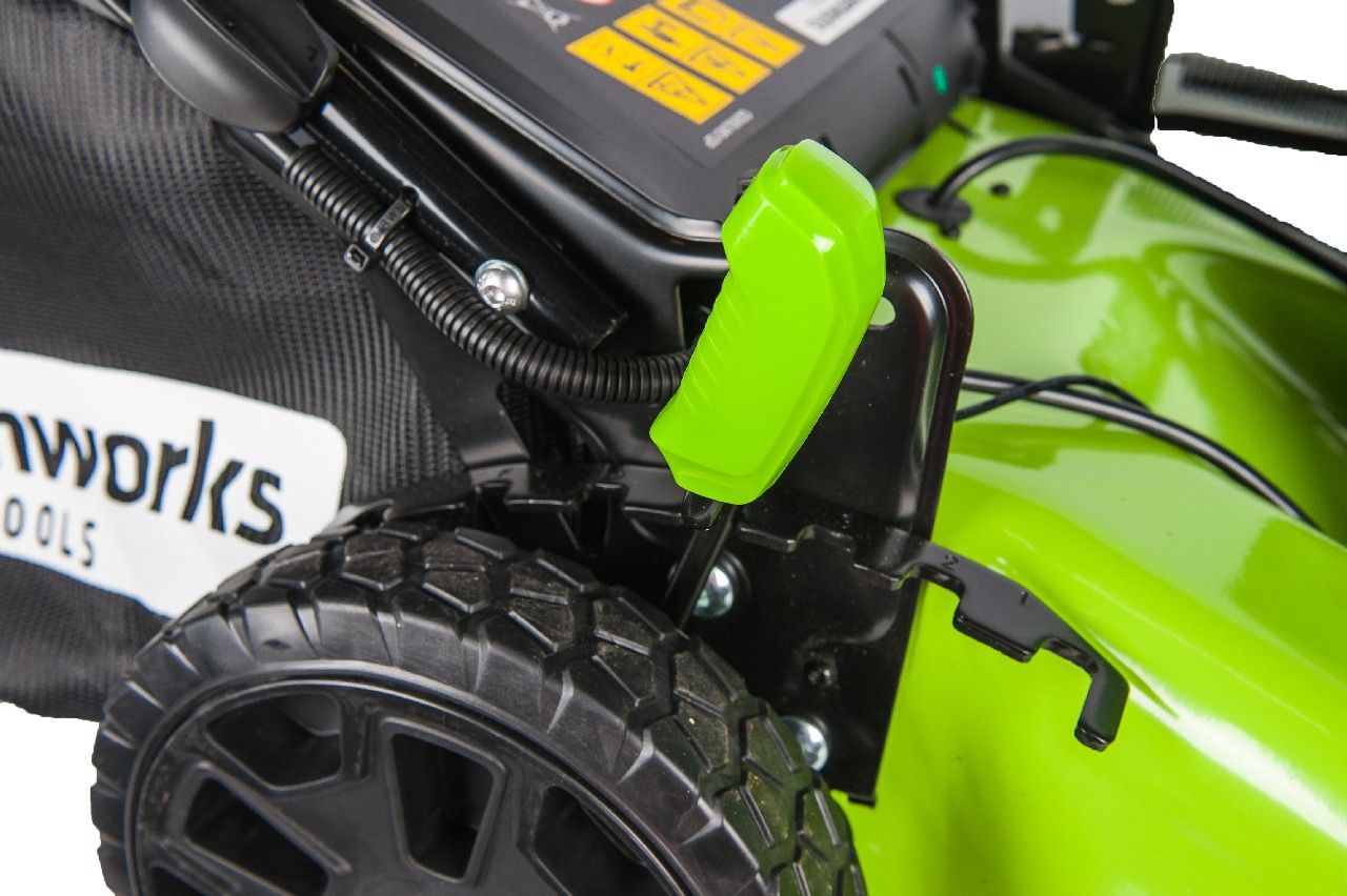 Газонокосилка самоходная аккумуляторная Greenworks 51 см 60V GD60LM51SP, бесщёточная, без АКБ и ЗУ