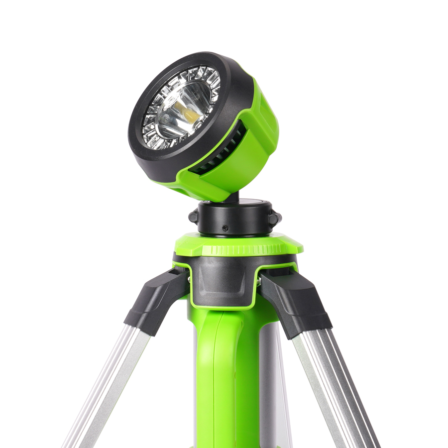 Мачта светодиодная осветительная 2-в-1 (2200 лм) аккумуляторная Greenworks 24V 3401107, без АКБ и ЗУ