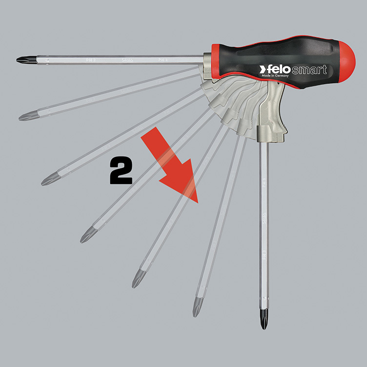 Набор инструментов FELO-SMART II (29 предм., в кейсе), серия 060 FELO, 06081506