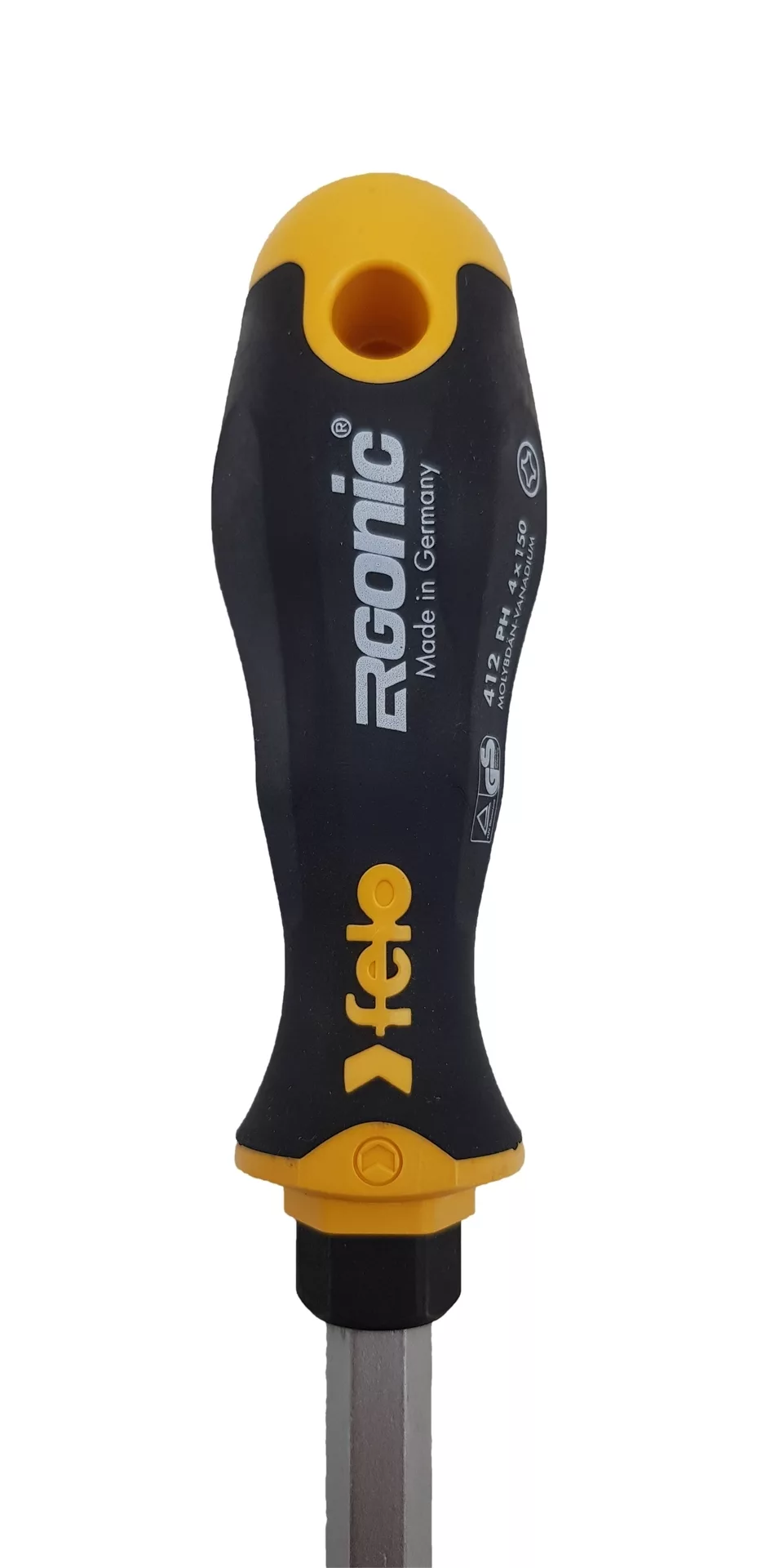 Отвертка крестовая с шестигранным лезвием Ergonic PH 4X150 FELO 41240540