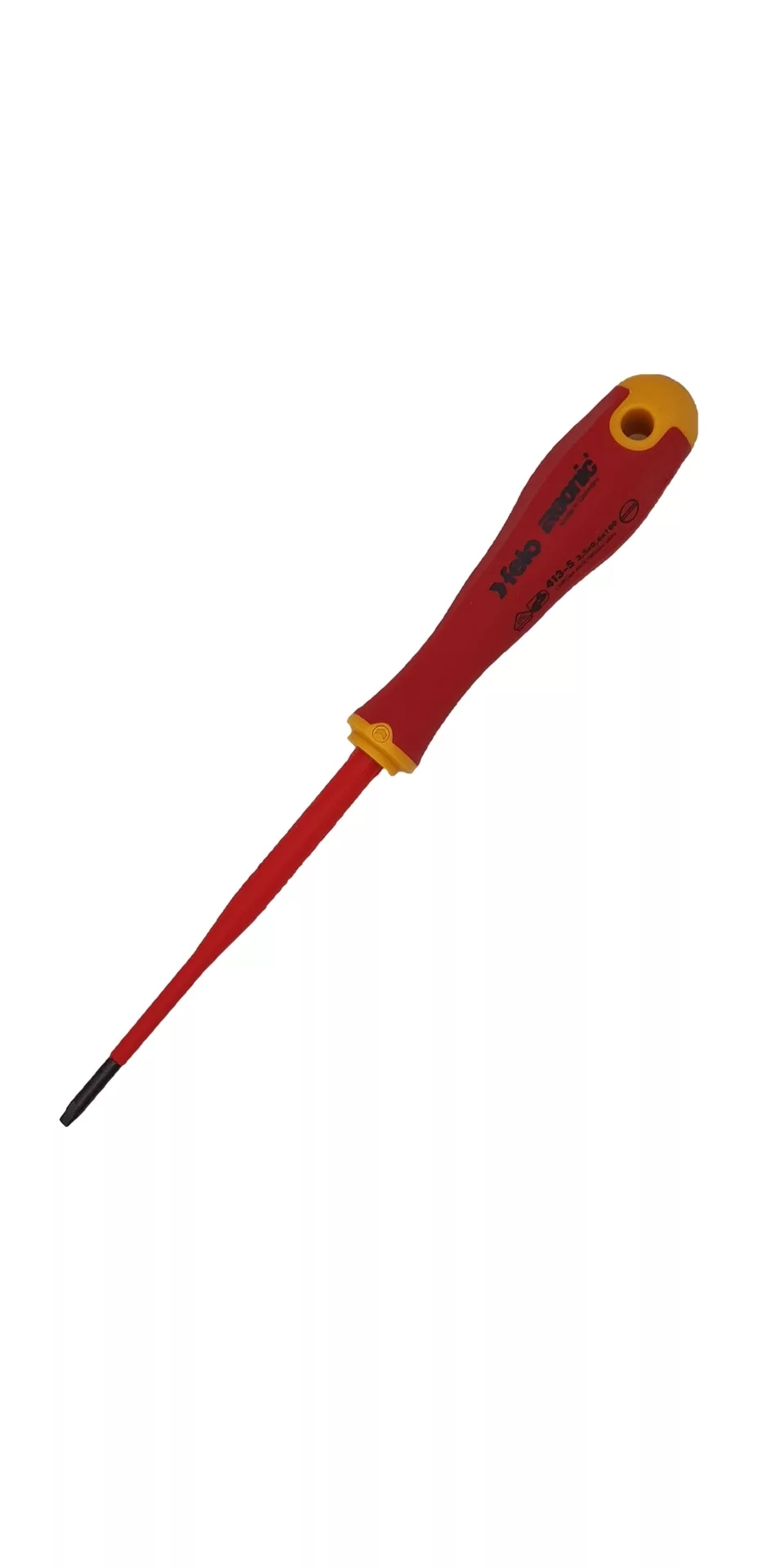 Felo Отвертка диэлектрическая SL 3,5х0,6 E-Slim Ergonic 41393590