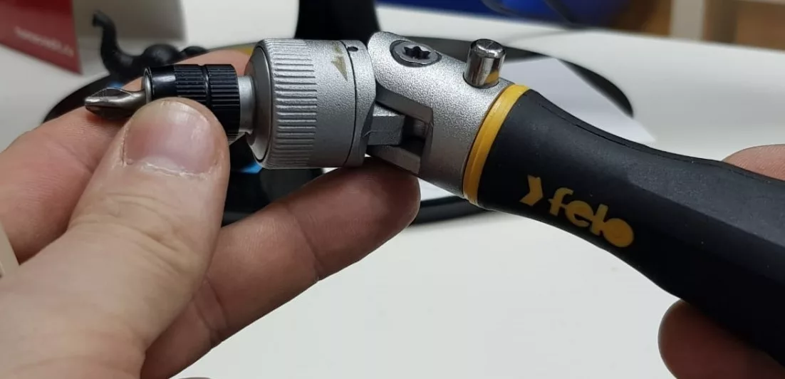 Трещотка поворотная Ergonic K с храповым механизмом FELO 43899940