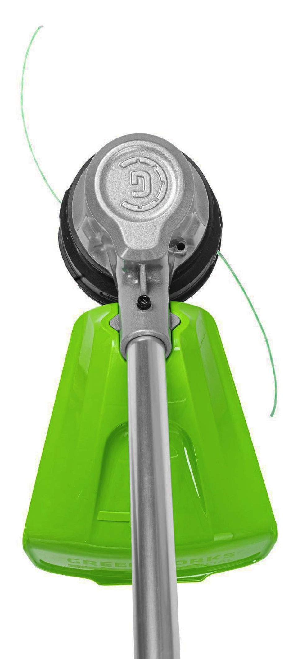 Триммер аккумуляторный с велосипедными ручками Greenworks 45 см 82V 2110707, бесщёточный, без АКБ и ЗУ