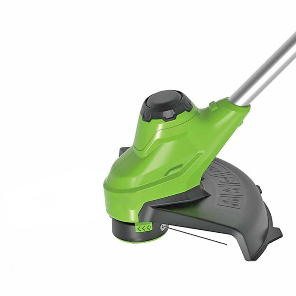 Триммер аккумуляторный Greenworks 25 см 24V G24LT25 2107207, с АКБ на 2 А*ч и ЗУ