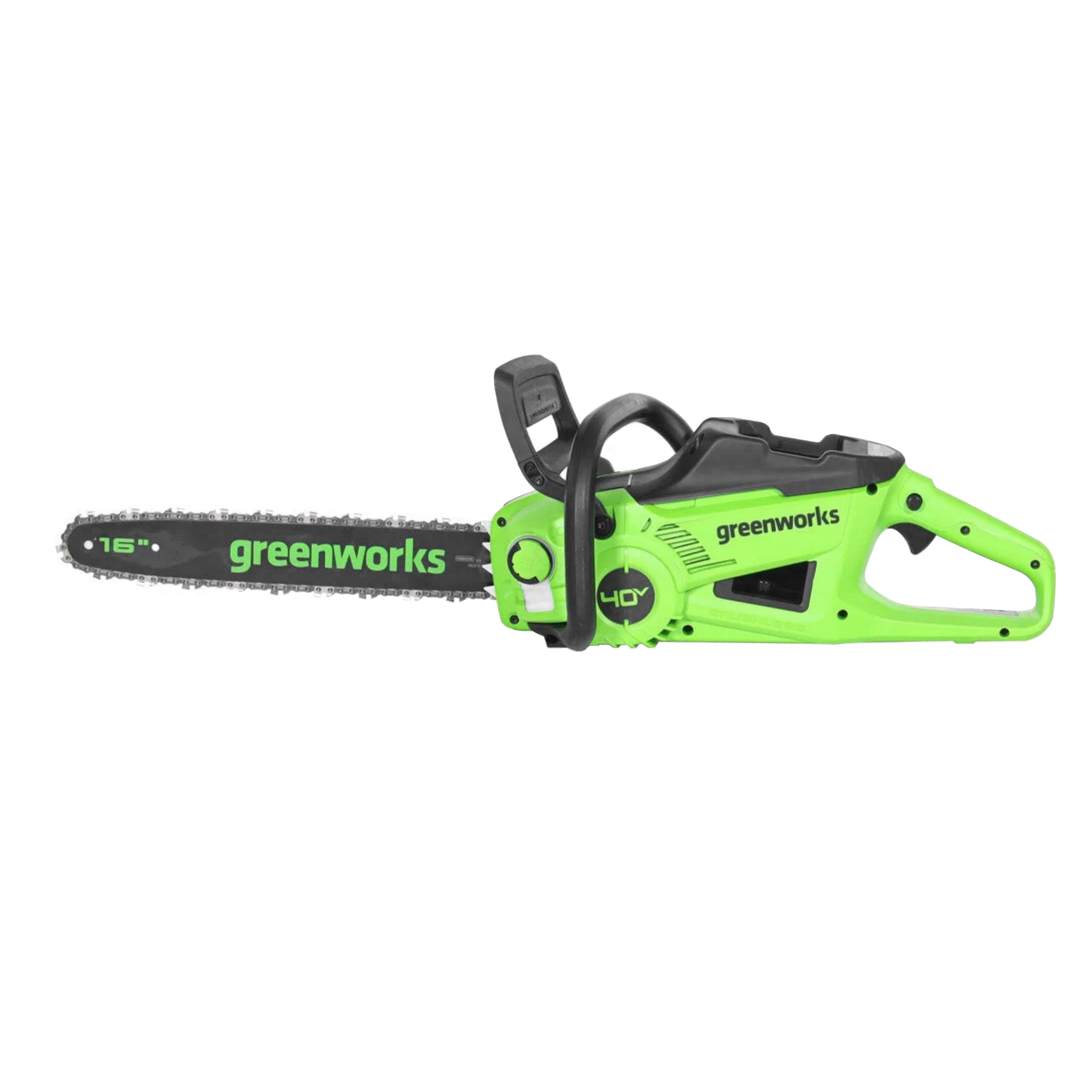 Пила аккумуляторная цепная Greenworks 40 см 40V GD40CS20X 2008807, 2 кВт, бесщёточная, без АКБ и ЗУ
