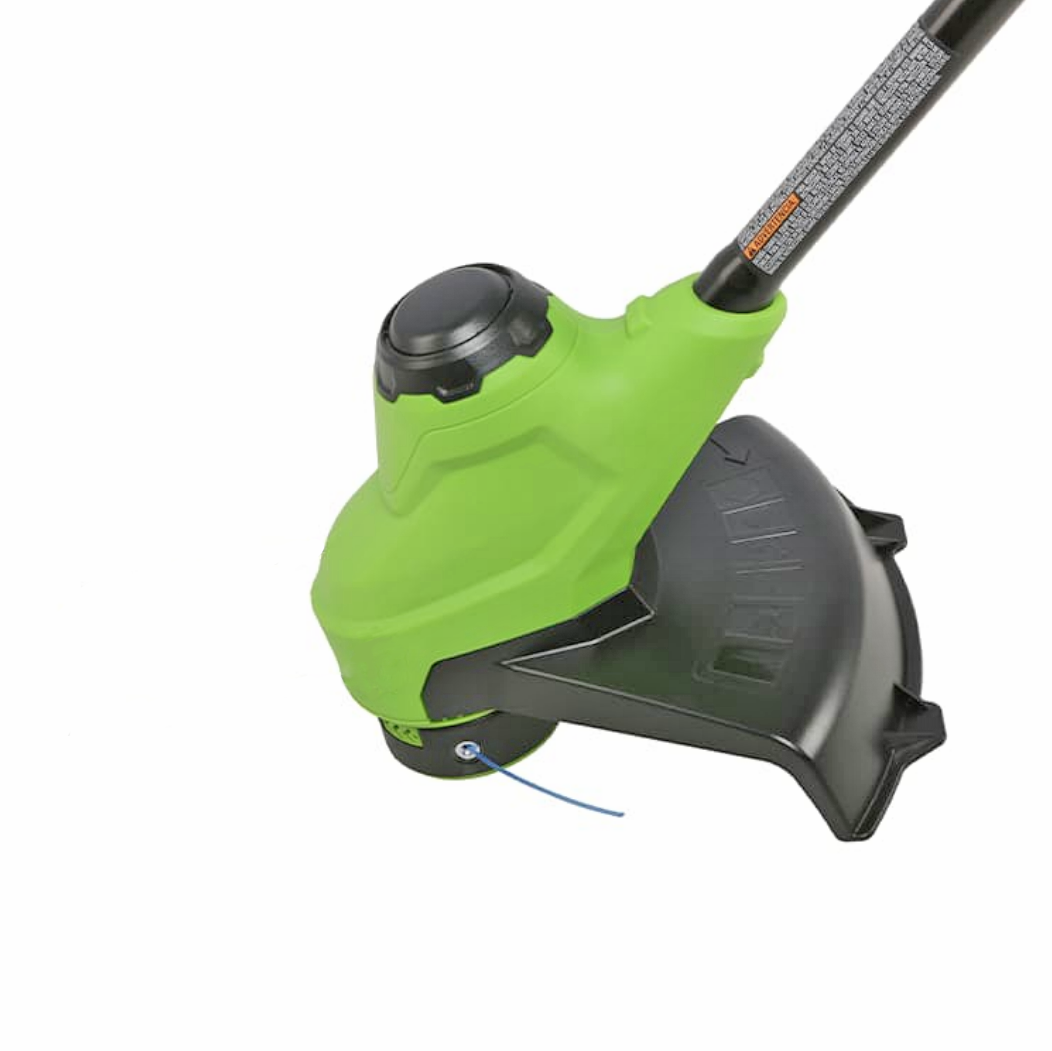 Триммер аккумуляторный Greenworks 25 см 24V G24LT25 2107207, с АКБ на 2 А*ч и ЗУ