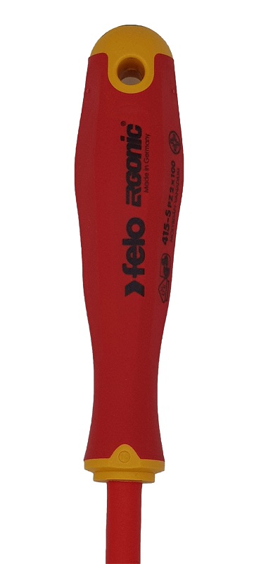 Отвёртка SLIM ERGONIC диэлектр., серия 415, PZ 2 FELO 415 293 90