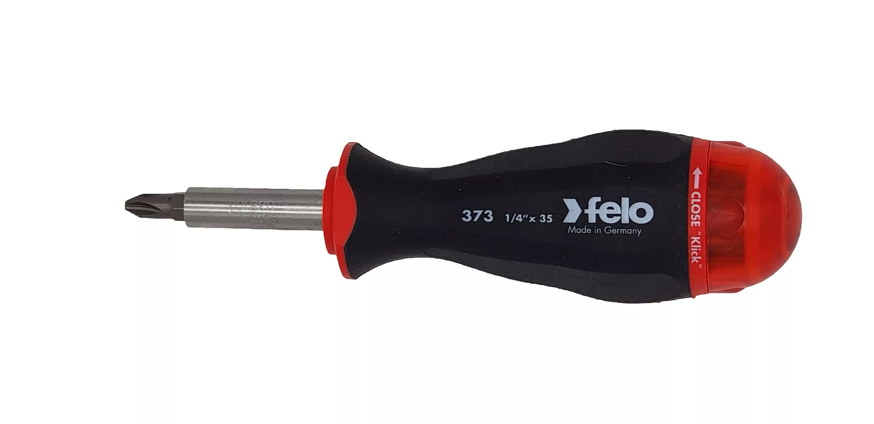 Отвёртка "FELO Bit-Boy" с магазином бит/8 шт., серия 373 FELO 373 108 05