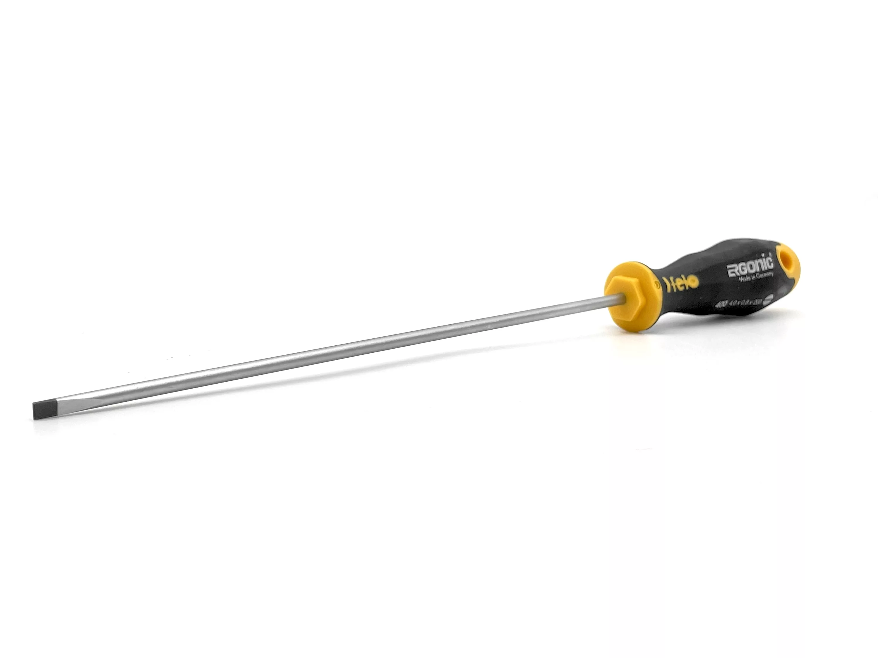 Отвертка Ergonic плоская шлицевая 4,0X0,8X200 FELO 400 047 10