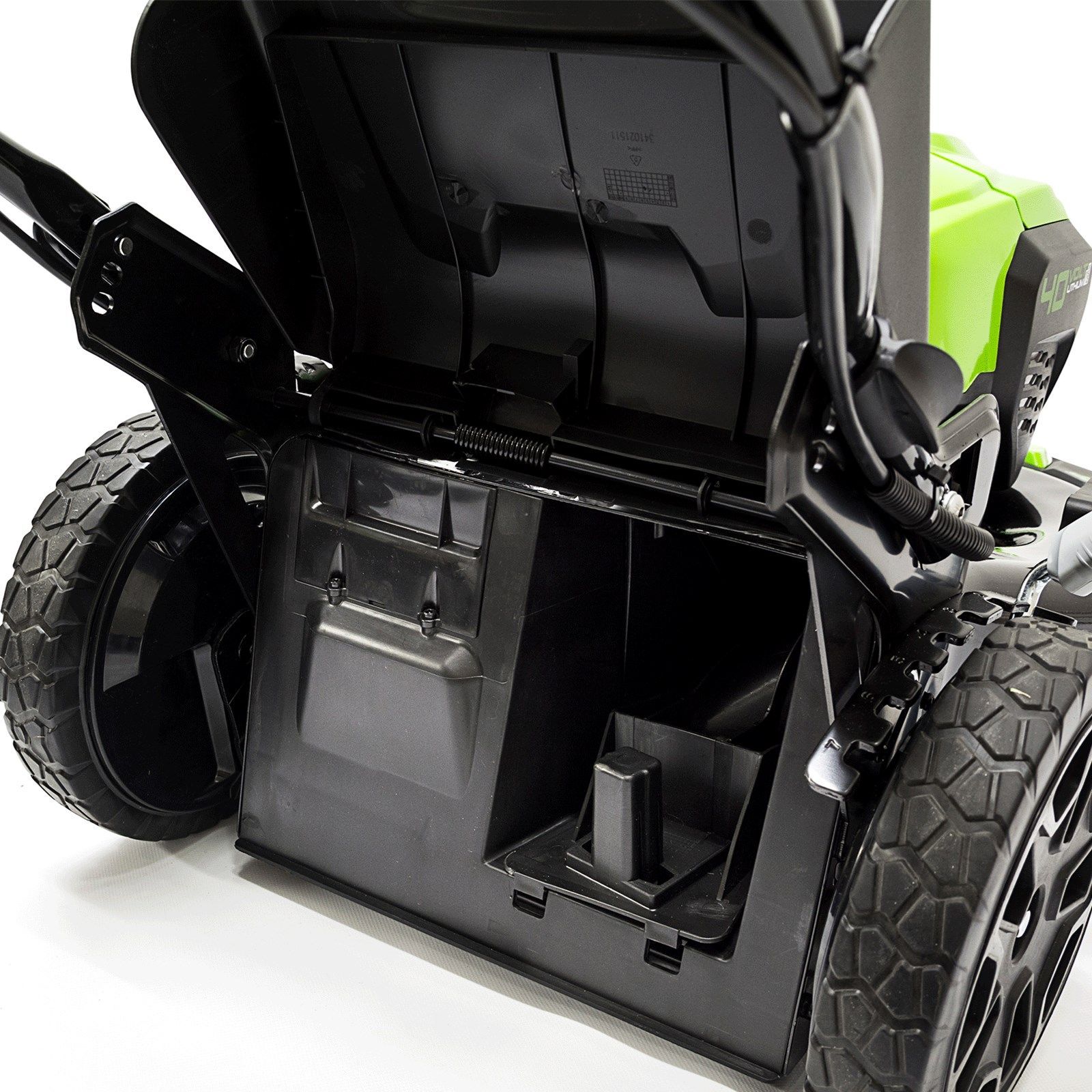 Газонокосилка аккумуляторная самоходная Greenworks 46 см 40V GD40LM46SPK5, бесщёточная, с АКБ на 5 А*ч и ЗУ