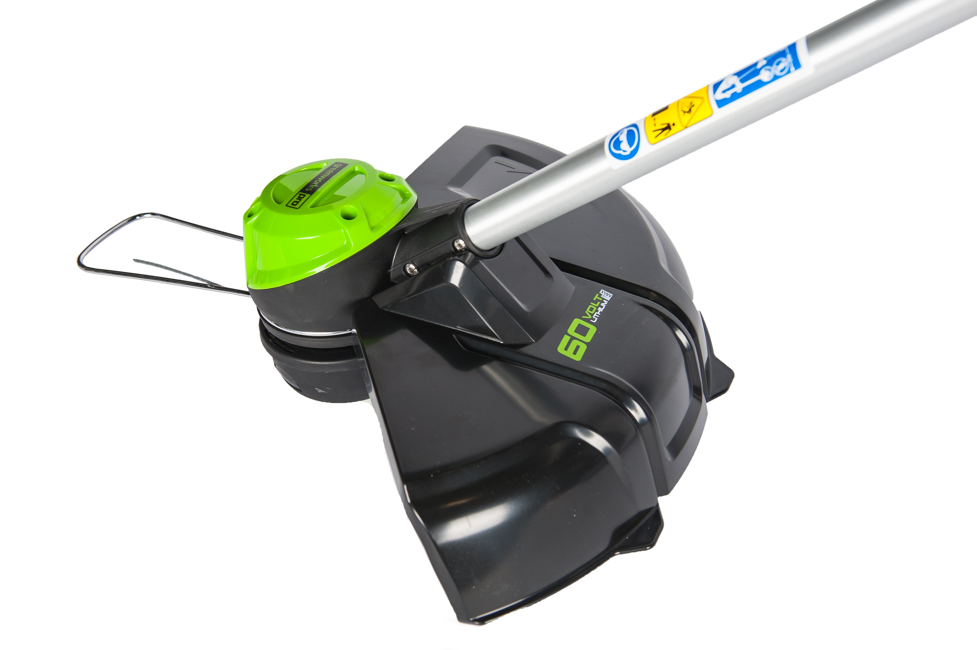 Триммер аккумуляторный Greenworks 40 см 60V GD60LT, бесщёточный, без АКБ и ЗУ