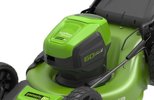 Газонокосилка самоходная аккумуляторная Greenworks 51 см 60V GD60LM51SP, бесщёточная, без АКБ и ЗУ
