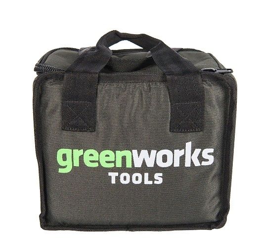 Дрель-шуруповёрт ударная аккумуляторная Greenworks 24V G24CDB2X, c двумя АКБ 2 А*ч и ЗУ, в сумке