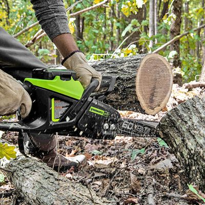 цепная пила гринворкс