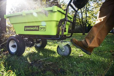 гринворкс тележка от акб 40в