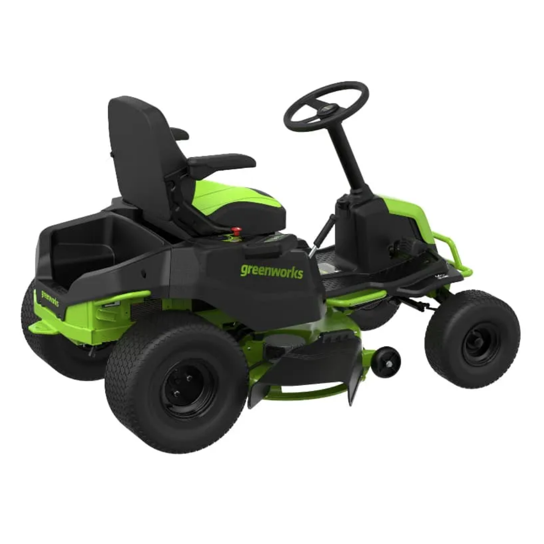 Газонокосилка аккумуляторная самоходная с сиденьем 107 см Greenworks CrossoverT GC82LT107 7404507 82V, бесщёточная, без АКБ и ЗУ