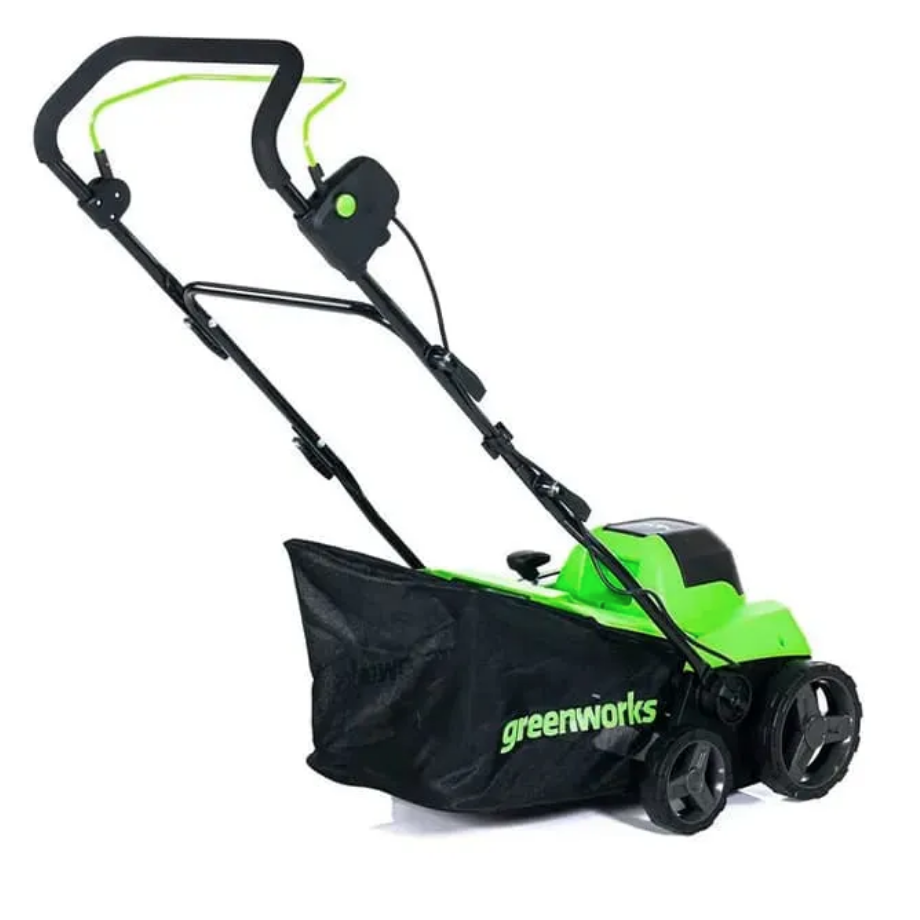 Аэратор-скарификатор 38 см аккумуляторный Greenworks 40V GD40SC38II 2517607, бесщеточный, без АКБ и ЗУ