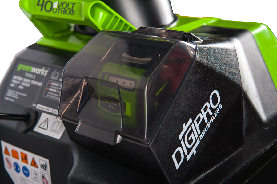 Снегоуборщик аккумуляторный Greenworks 51 см 40V GD40ST, бесщёточный, без АКБ и ЗУ